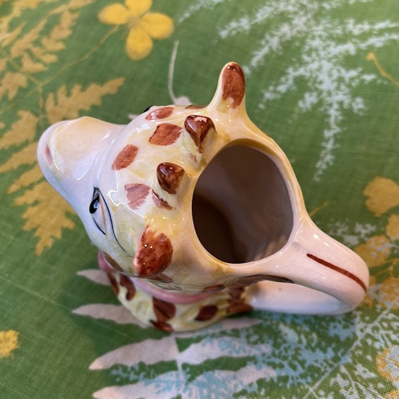 VTG Giraffe ceramic creamer hand painted - Picture 5 of 6